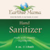 Earthie Mama Hand Sanitizer Label